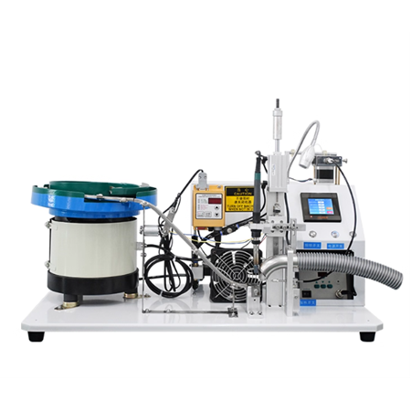 Yarı Otomatik Vibrasyon Kazanlı LED, Konnektör  Switch Kablo Lehim Makinası