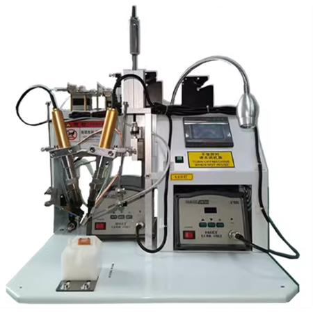 Yarı Otomatik PCB, LED, Konektör Kablo Lehim Makinası (Çift)